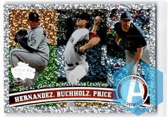 2011 Topps Diamond Anniversary Hernandez, Buchholz, Price #235